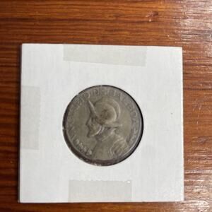 1931 1/4 Balboa Republic of Panama .900 SILVER - VERY LOW MINTAGE